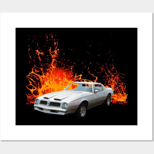 1975 Pontiac Formula Firebird Wall Art by Permages LLC